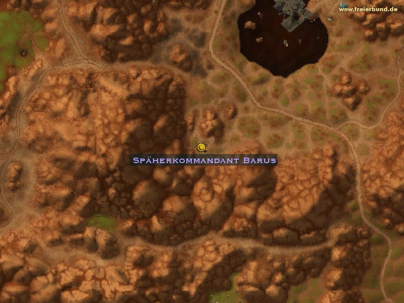 Späherkommandant Barus (Scout Commander Barus) Quest NSC WoW World of Warcraft 