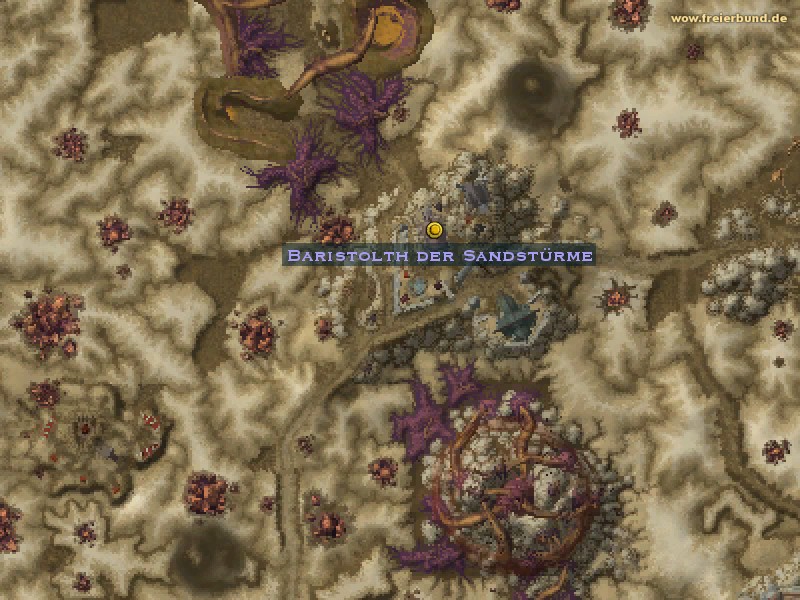 Baristolth der Sandstürme (Baristolth of the Shifting Sands) Quest NSC WoW World of Warcraft 
