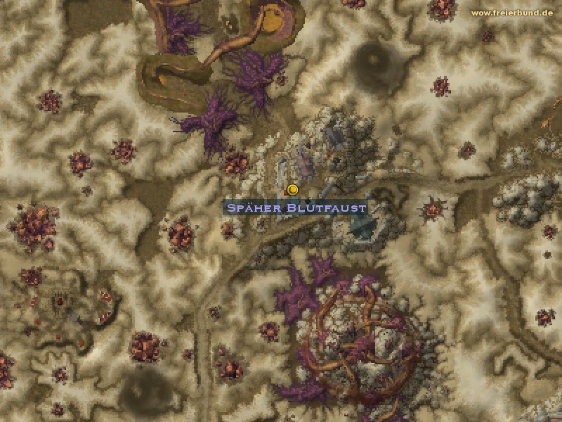 Späher Blutfaust (Scout Bloodfist) Quest NSC WoW World of Warcraft 