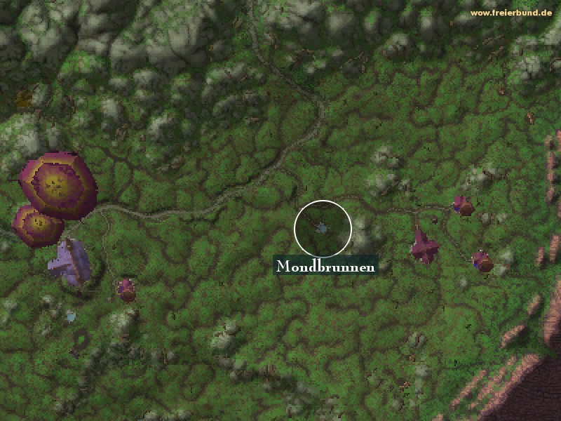 Mondbrunnen (Moonwell) Landmark WoW World of Warcraft 