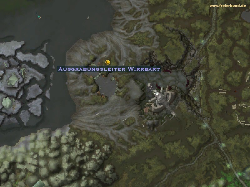 Ausgrabungsleiter Wirrbart (Prospector Remtravel) Quest NSC WoW World of Warcraft 
