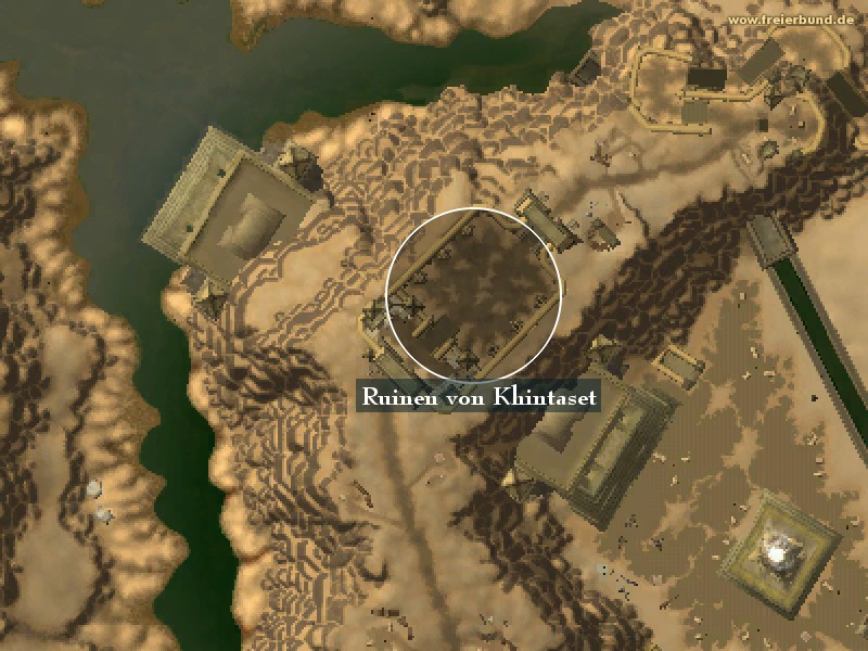 Ruinen von Khintaset (Ruins of Khintaset) Landmark WoW World of Warcraft 