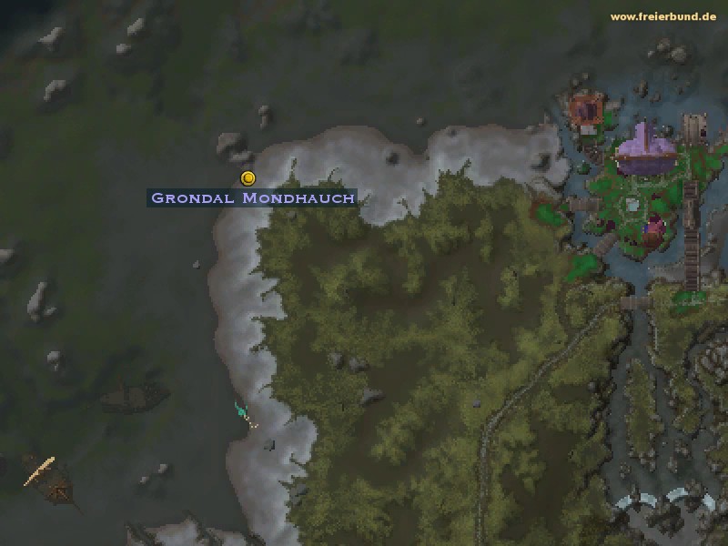 Grondal Mondhauch (Grondal Moonbreeze) Quest NSC WoW World of Warcraft 