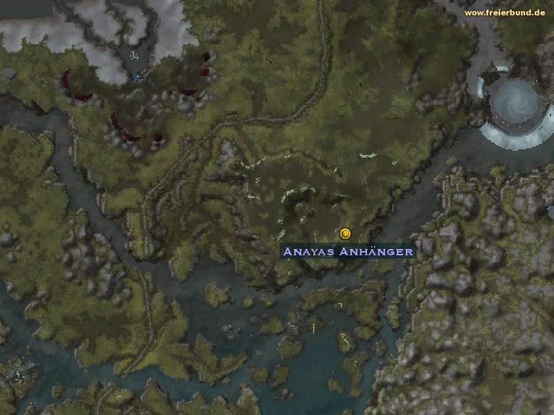 Anayas Anhänger (Anaya's Pendant) Quest NSC WoW World of Warcraft 