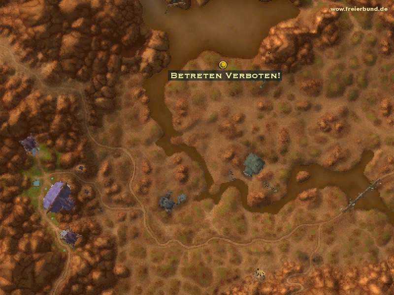 Betreten Verboten! (STAY OUT!) Quest-Gegenstand WoW World of Warcraft 
