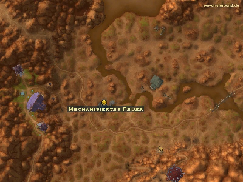 Mechanisiertes Feuer (Mechanized Fire) Quest-Gegenstand WoW World of Warcraft 