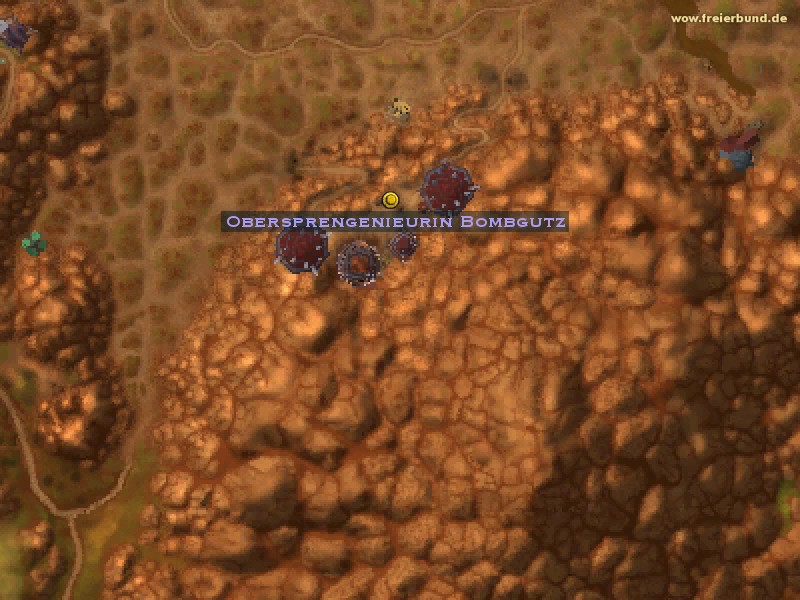 Obersprengenieurin Bombgutz (Chief Blastgineer Bombgutz) Quest NSC WoW World of Warcraft 