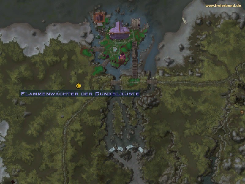 Flammenwächter der Dunkelküste (Darkshore Flame Warden) Quest NSC WoW World of Warcraft 