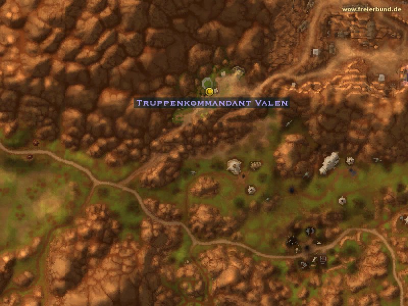 Truppenkommandant Valen (Force Commander Valen) Quest NSC WoW World of Warcraft 