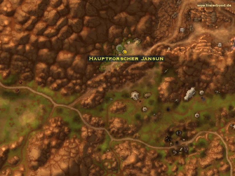Hauptforscher Jansun (Chief Explorer Jansun) Händler/Handwerker WoW World of Warcraft 