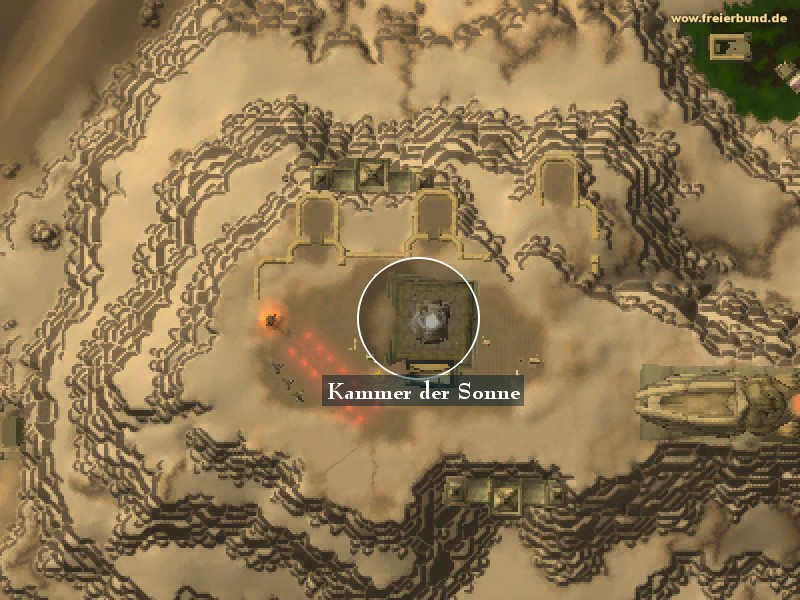 Kammer der Sonne (Chamber of the Sun) Landmark WoW World of Warcraft 
