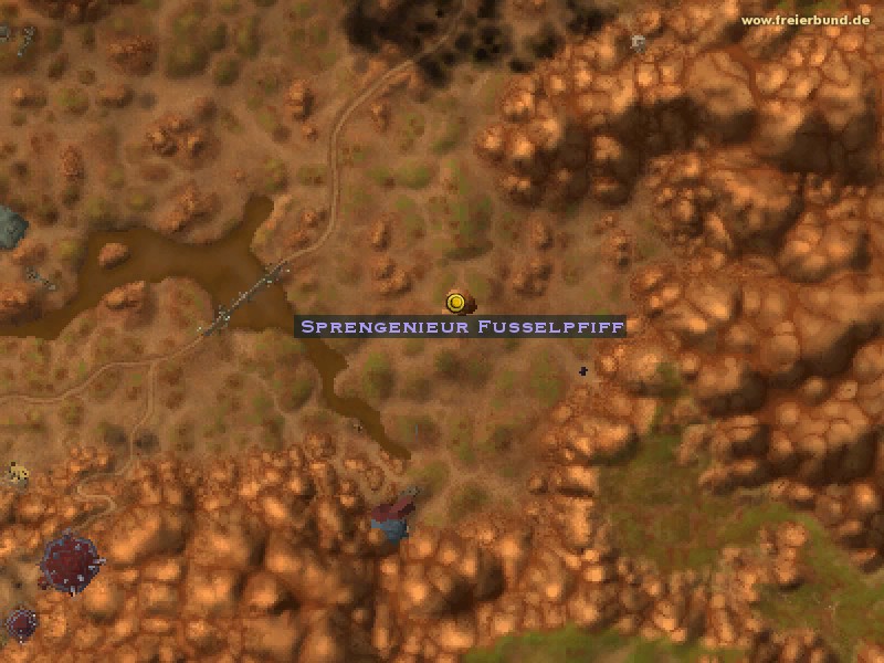 Sprengenieur Fusselpfiff (Blastgineer Fuzzwhistle) Quest NSC WoW World of Warcraft 
