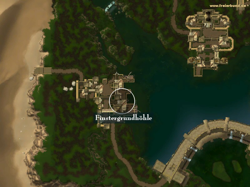Finstergrundhöhle (Murkdeep Cavern) Landmark WoW World of Warcraft 