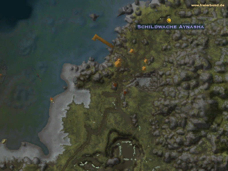 Schildwache Aynasha (Sentinel Aynasha) Quest NSC WoW World of Warcraft 