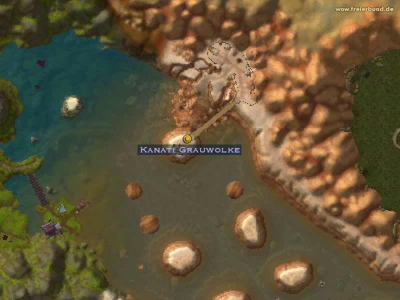 Kanati Grauwolke (Kanati Greycloud) Quest NSC WoW World of Warcraft 