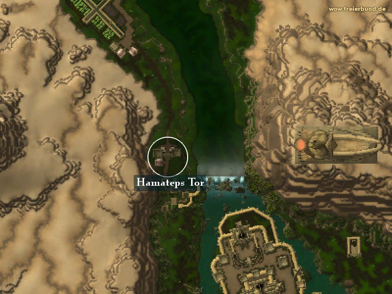 Hamateps Tor (Hamateps Gate) Landmark WoW World of Warcraft 