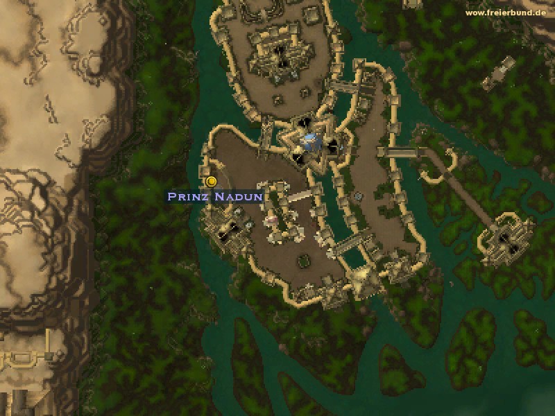 Prinz Nadun (Prince Nadun) Quest NSC WoW World of Warcraft 