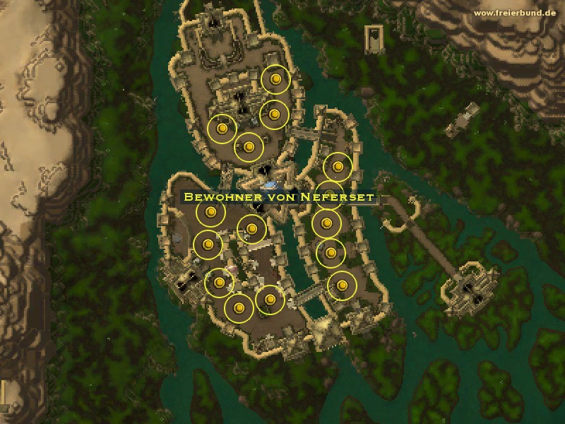 Bewohner von Neferset (Neferset Denizen) Monster WoW World of Warcraft 