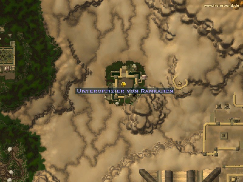 Unteroffizier von Ramkahen (Ramkahen Sergeant) Quest NSC WoW World of Warcraft 