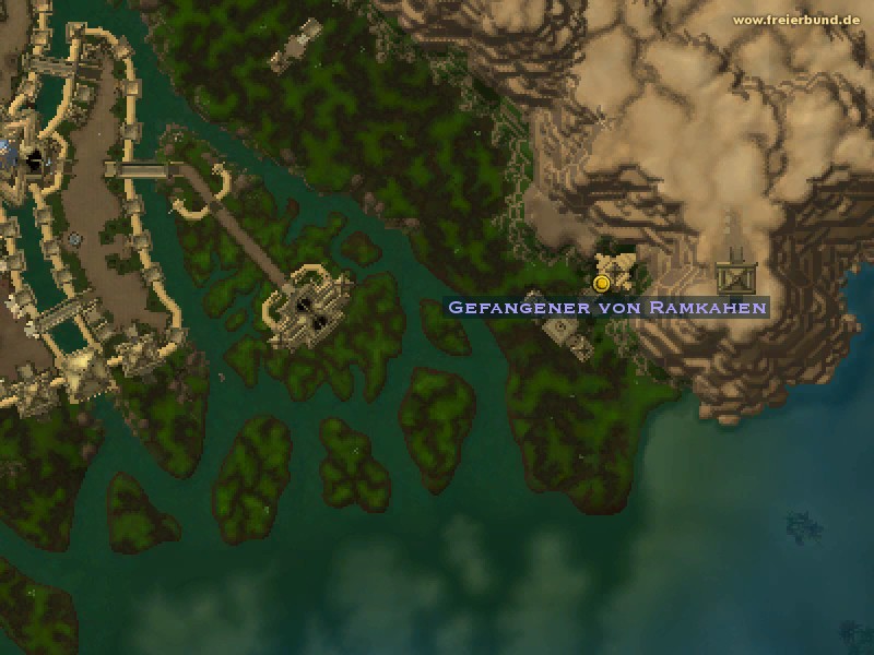 Gefangener von Ramkahen (Ramkahen Prisoner) Quest NSC WoW World of Warcraft 