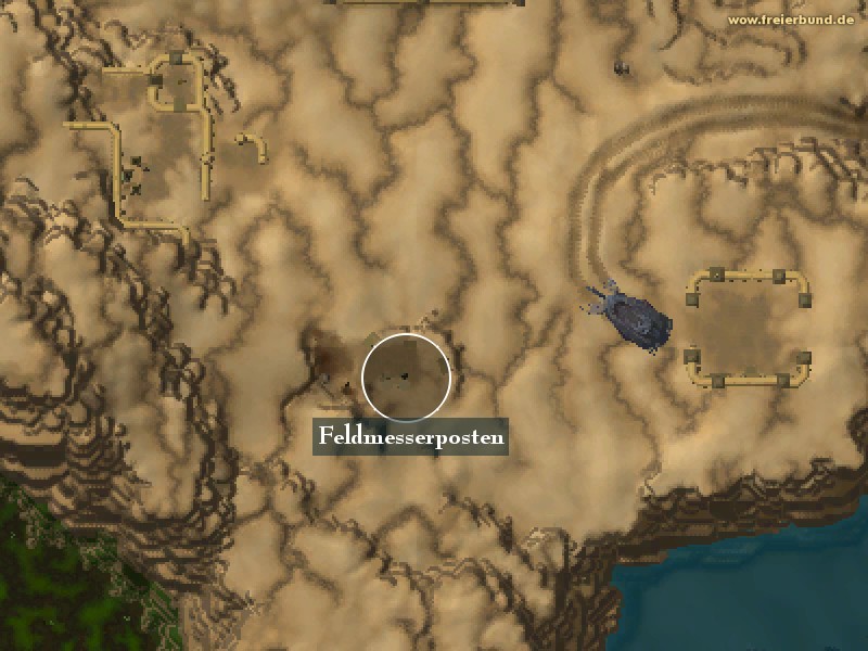 Feldmesserposten (Surveyor's Outpost) Landmark WoW World of Warcraft 