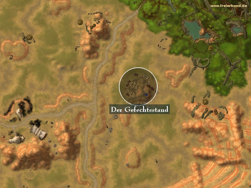 Der Gefechtsstand (Forward Command) Landmark WoW World of Warcraft 