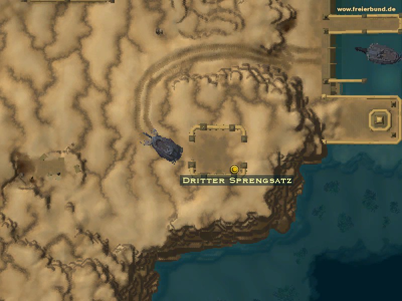 Dritter Sprengsatz (Third Bomb Cluster) Quest-Gegenstand WoW World of Warcraft 