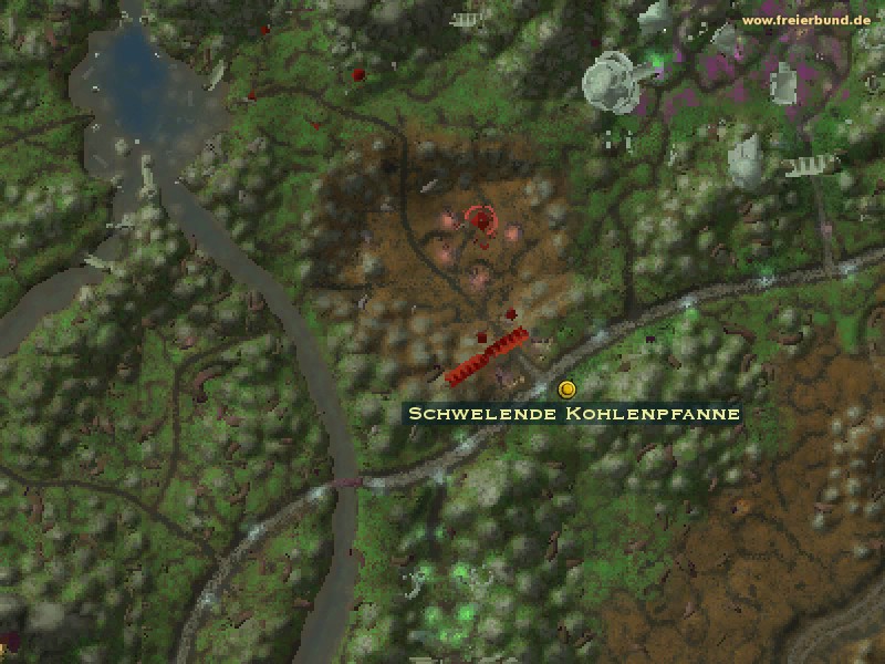 Schwelende Kohlenpfanne (Smoldering Brazier) Quest-Gegenstand WoW World of Warcraft 