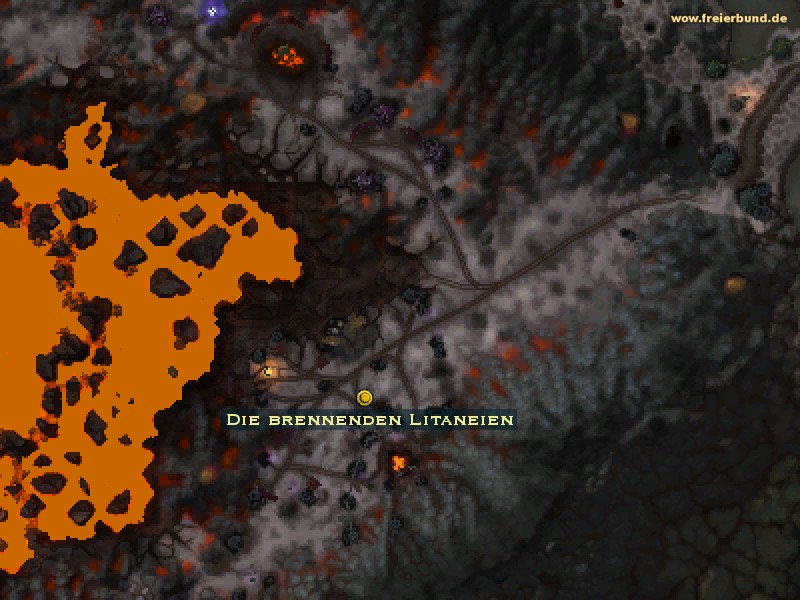 Die brennenden Litaneien (The Burning Litanies) Quest-Gegenstand WoW World of Warcraft 