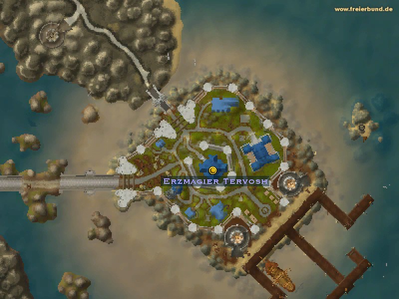 Erzmagier Tervosh (Archmage Tervosh) Quest NSC WoW World of Warcraft 
