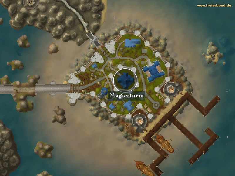 Magierturm (Magic Tower) Landmark WoW World of Warcraft 
