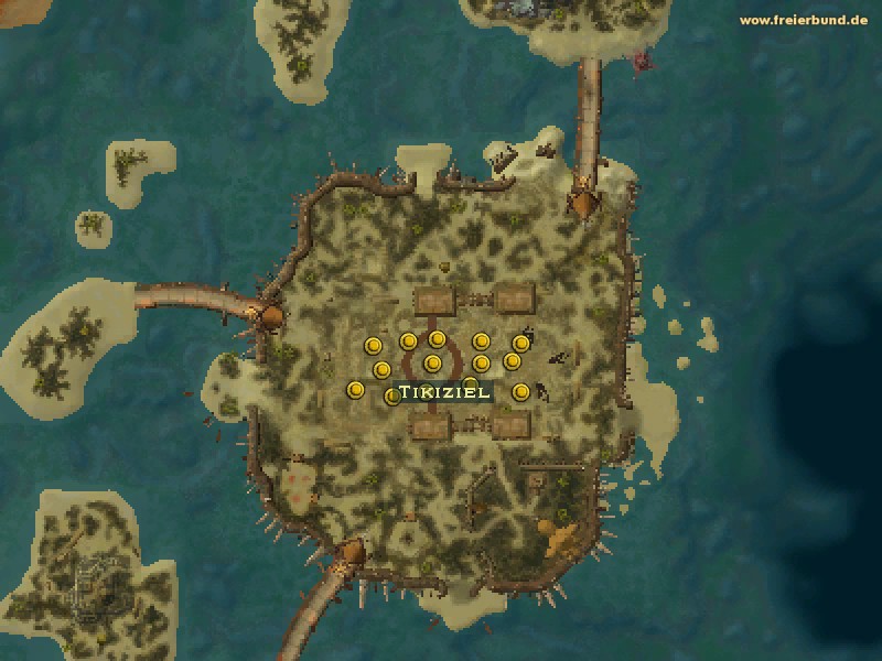 Tikiziel (Tiki Target) Quest-Gegenstand WoW World of Warcraft 