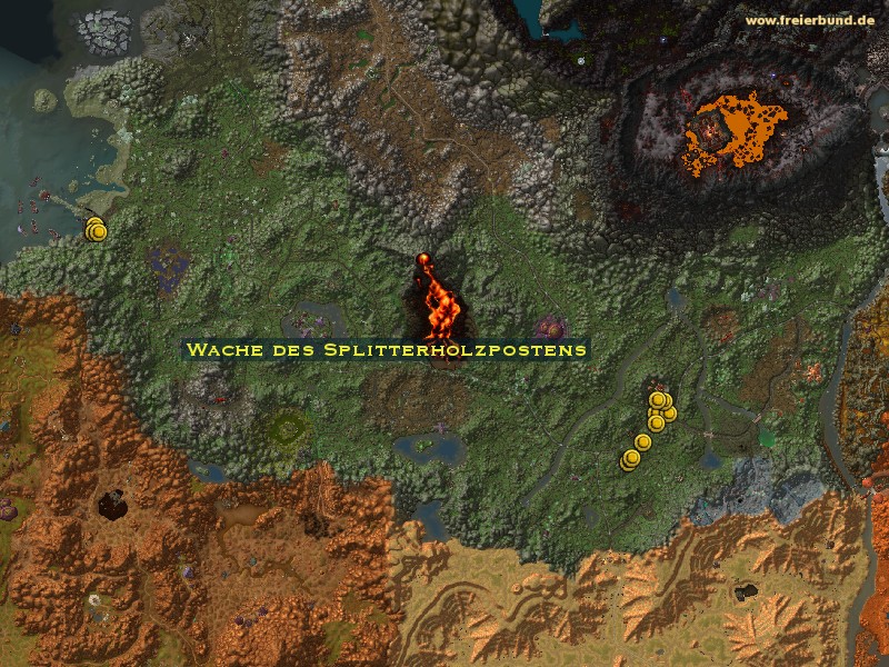 Wache des Splitterholzpostens (Splintertree Guard) Monster WoW World of Warcraft 