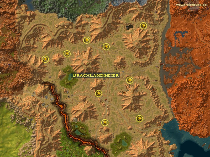 Brachlandgeier (Barrens Vulture) Monster WoW World of Warcraft 
