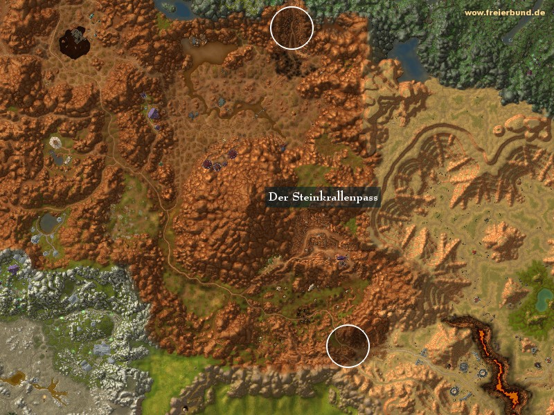 Der Steinkrallenpass (The Talondeep Path) Landmark WoW World of Warcraft 
