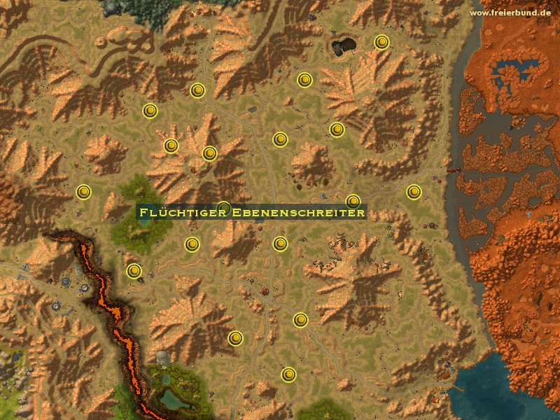 Flüchtiger Ebenenschreiter (Fleeting Plainstrider) Monster WoW World of Warcraft 