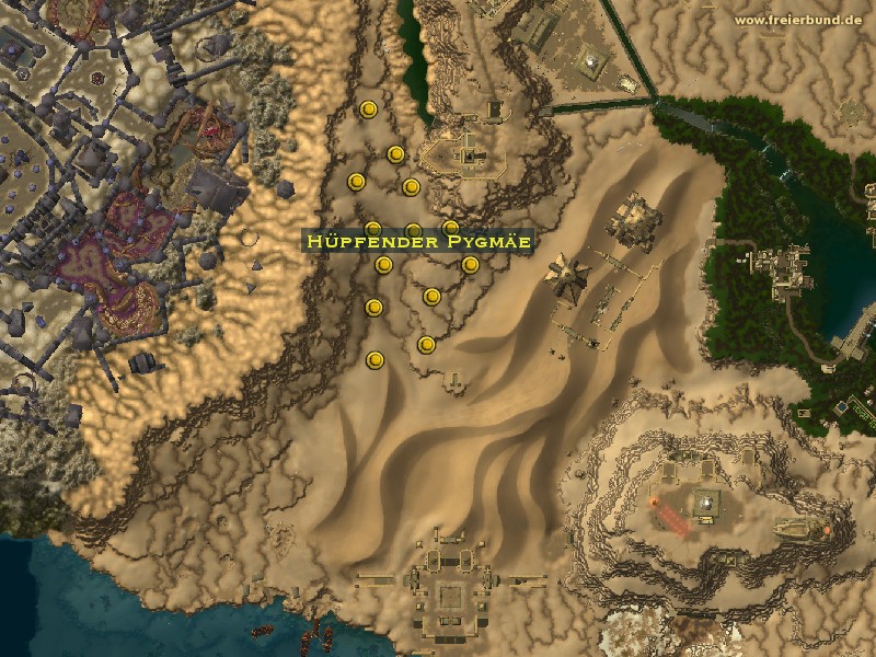 Hüpfender Pygmäe (Cavorting Pygmy) Monster WoW World of Warcraft 