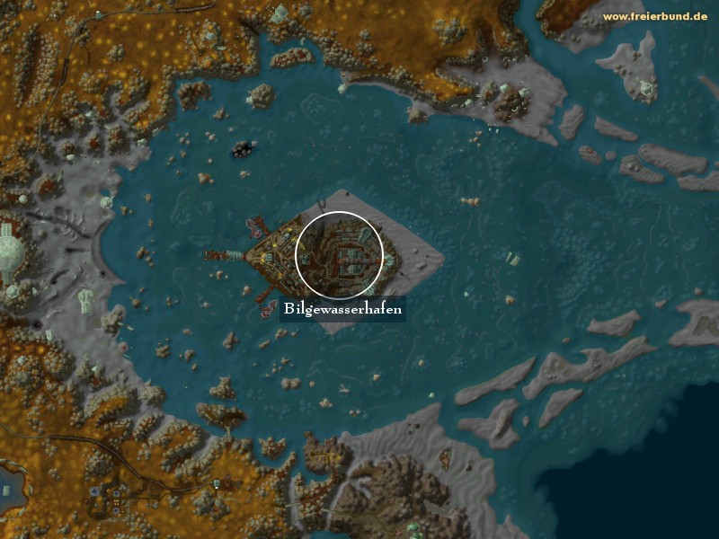 Bilgewasserhafen (Bilgewater Harbor) Landmark WoW World of Warcraft 