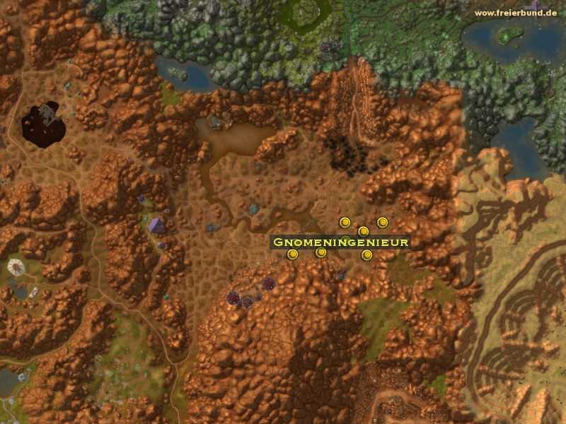 Gnomeningenieur (Gnome Engineer) Monster WoW World of Warcraft 
