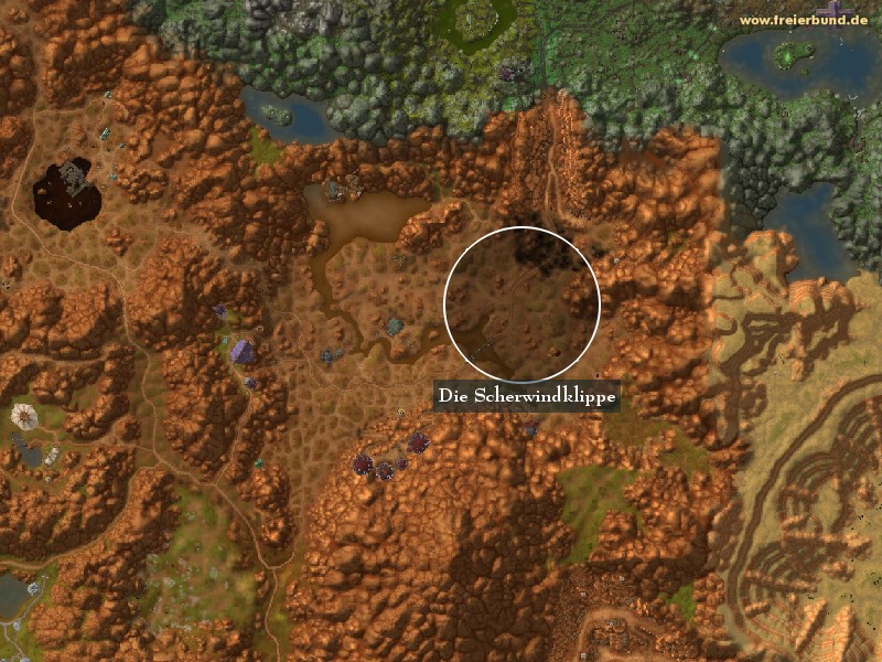 Die Scherwindklippe (Windshear Crag) Landmark WoW World of Warcraft 