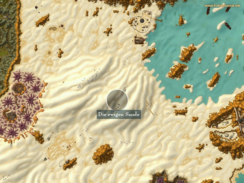 Die ewigen Sande (Abyssal Sands) Landmark WoW World of Warcraft 