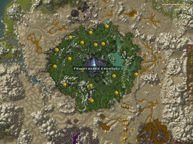 Fruchtbarer Erdhügel (Fertile Mounds) Quest-Gegenstand WoW World of Warcraft 
