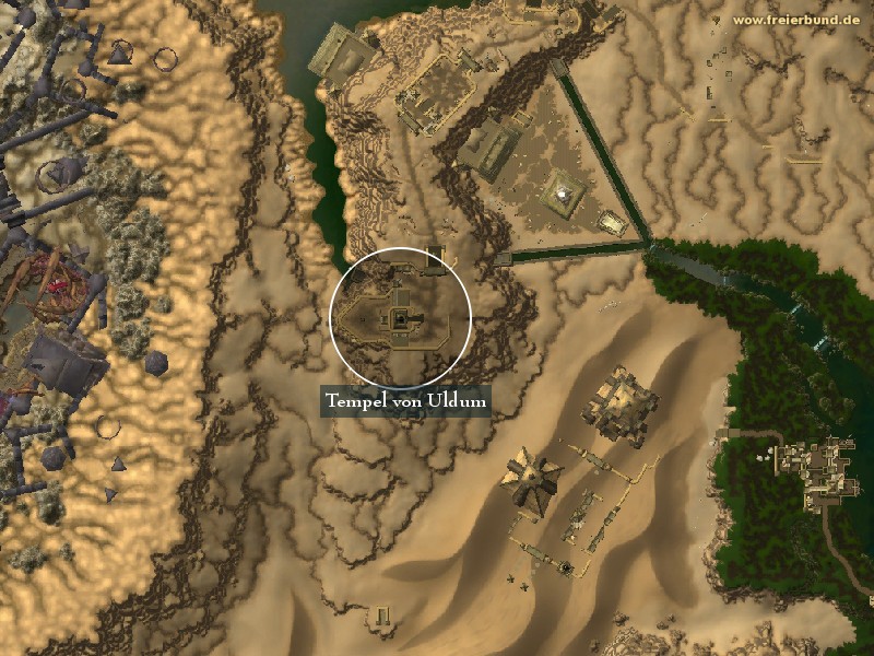 Tempel von Uldum (Temple of Uldum) Landmark WoW World of Warcraft 