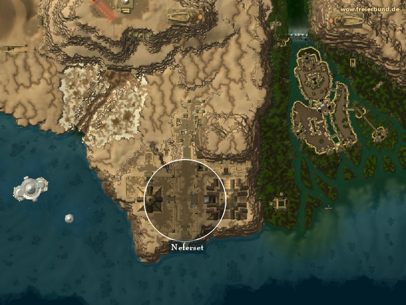 Neferset (Neferset) Landmark WoW World of Warcraft 