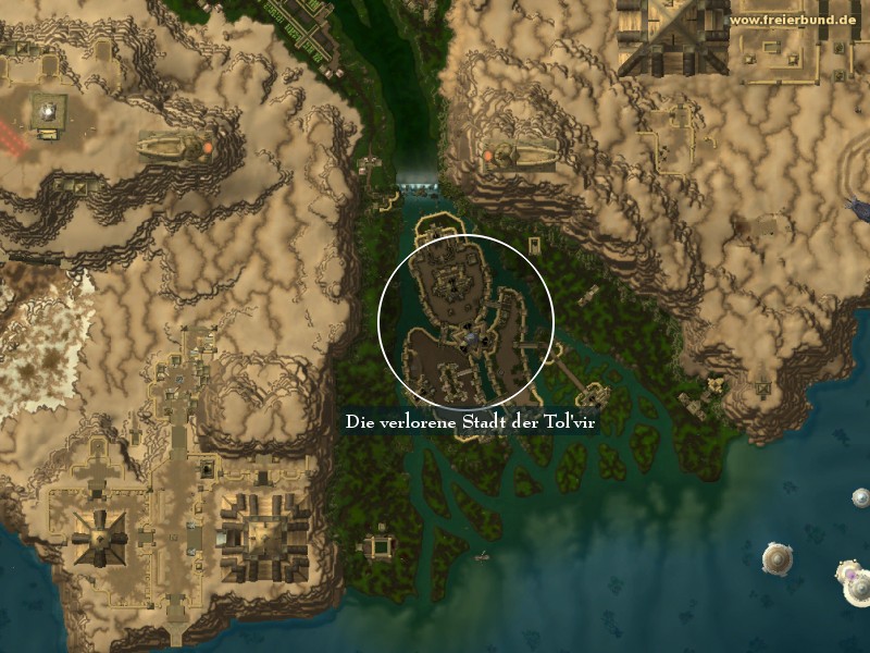 Die verlorene Stadt der Tol'vir (Lost City of the Tol'vir) Landmark WoW World of Warcraft 