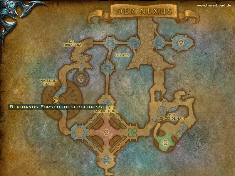 Berinands Forschungsergebnisse (Berinand's Research) Quest-Gegenstand WoW World of Warcraft 