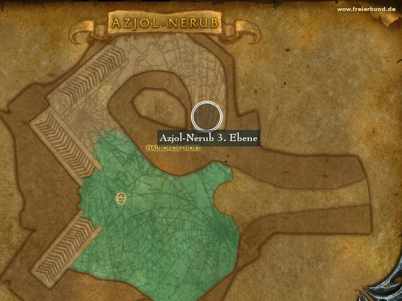 Azjol-Nerub 3. Ebene (Azjol-Nerub 3. Stage) Landmark WoW World of Warcraft 
