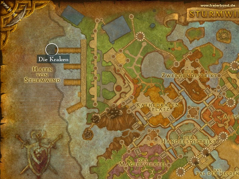 Die Kraken (The Kraken) Landmark WoW World of Warcraft 