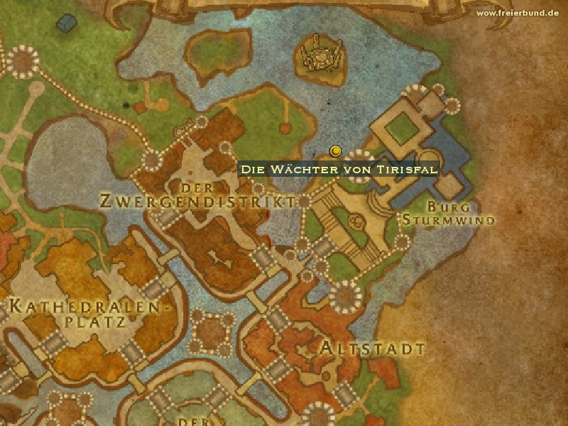 Die Wächter von Tirisfal (The Guardians of Tirisfal) Quest-Gegenstand WoW World of Warcraft 
