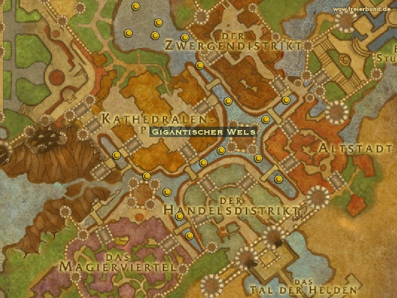 Gigantischer Wels (Gigantic Catfish) Quest-Gegenstand WoW World of Warcraft 